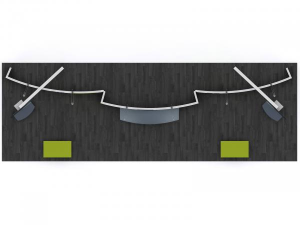 RENTAL | RE-3007 Gravitee Modular Inline Exhibit -- Plan View